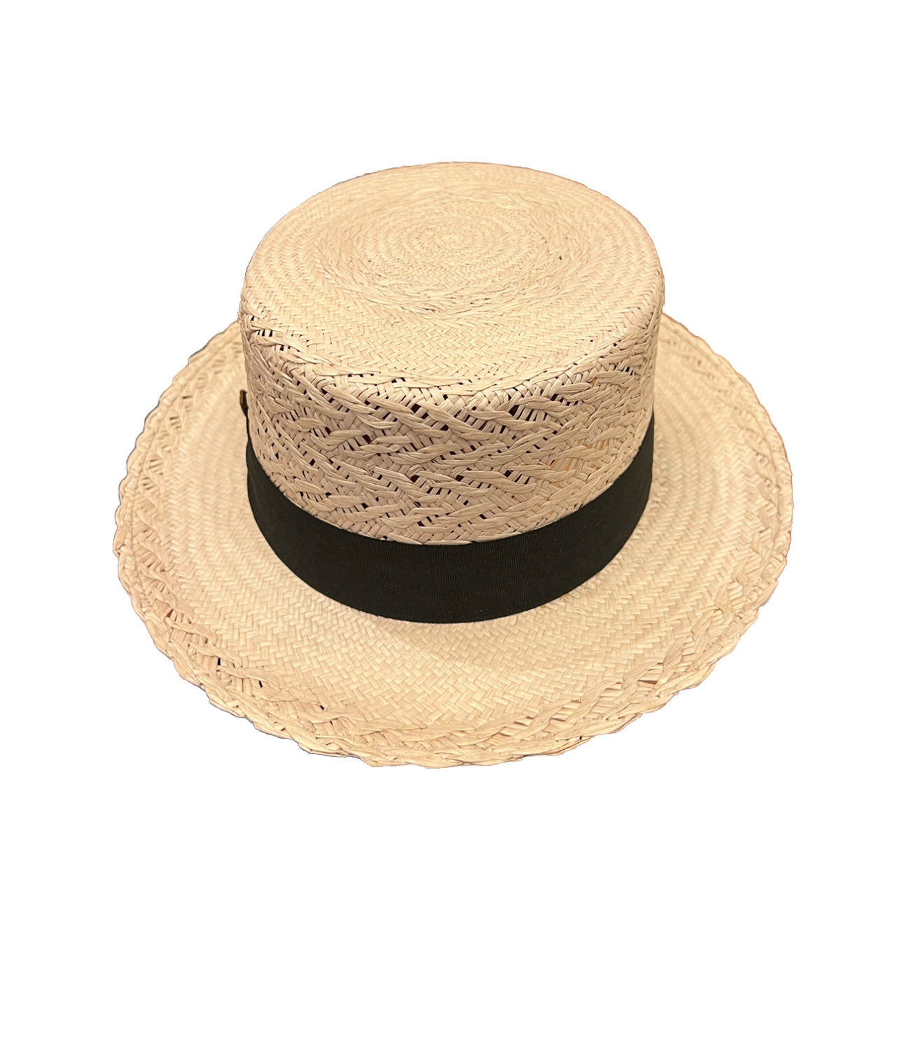 Braided Weave Boater