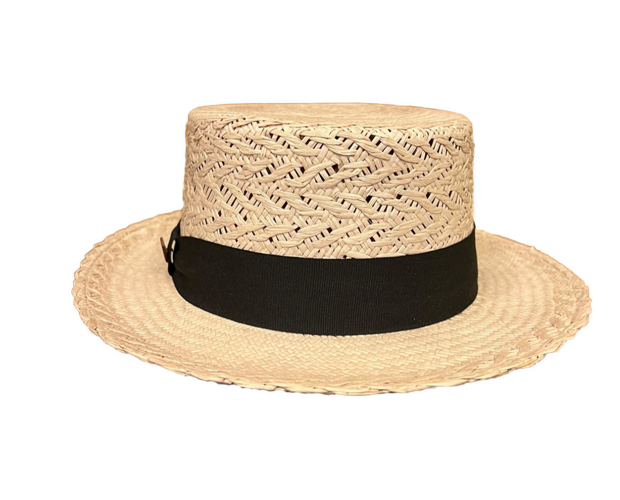 Braided Weave Boater